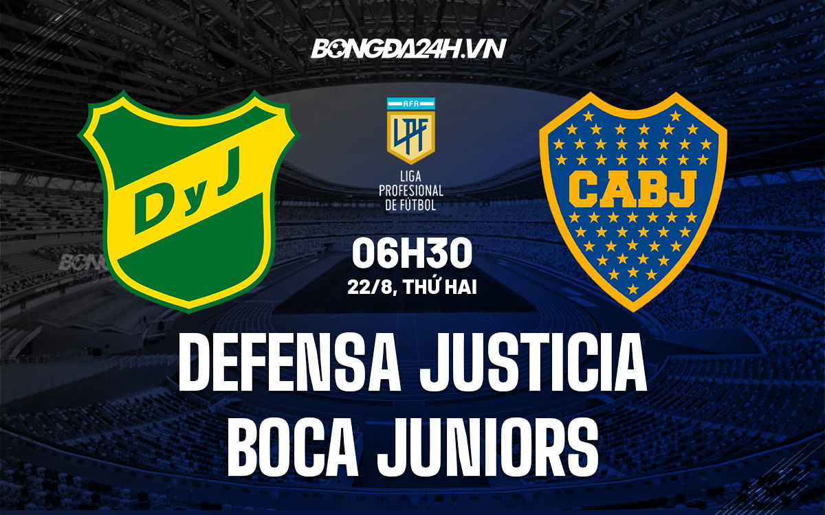 Defensa Justicia vs Boca Juniors 
