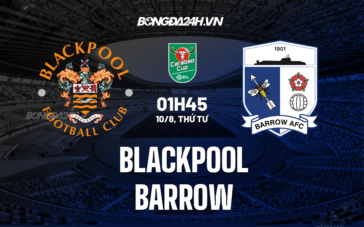 Blackpool vs Barrow